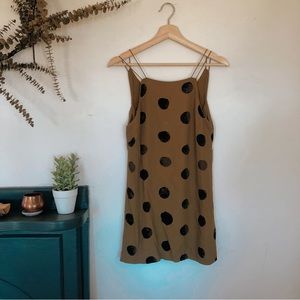 Urban Outfitters polka dot mini dress